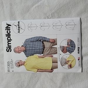 Simplicity Unisex Adaptive Shirt